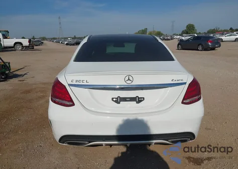 2016 Mercedes-Benz C 300 Sport 4Matic from USA, damaged, VIN 55SWF4KB4GU153764